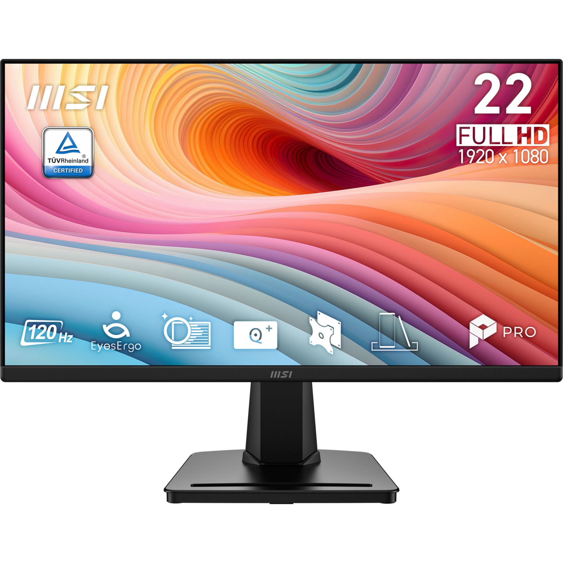 Ecran PC MSI Pro MP225 21,4" VA Full HD 120 Hz HDR