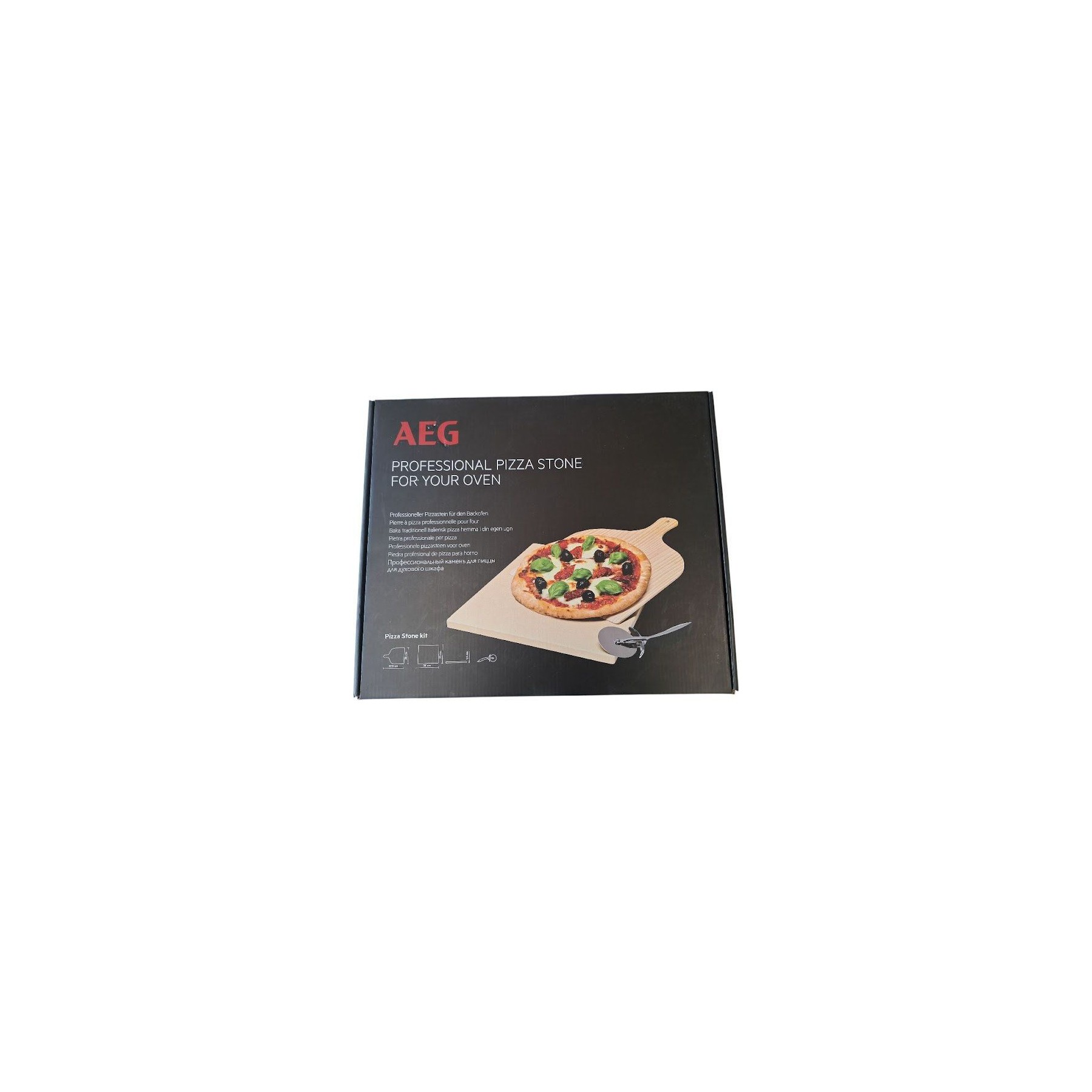 Grille AEG kit pierre à pizza 3 pièces