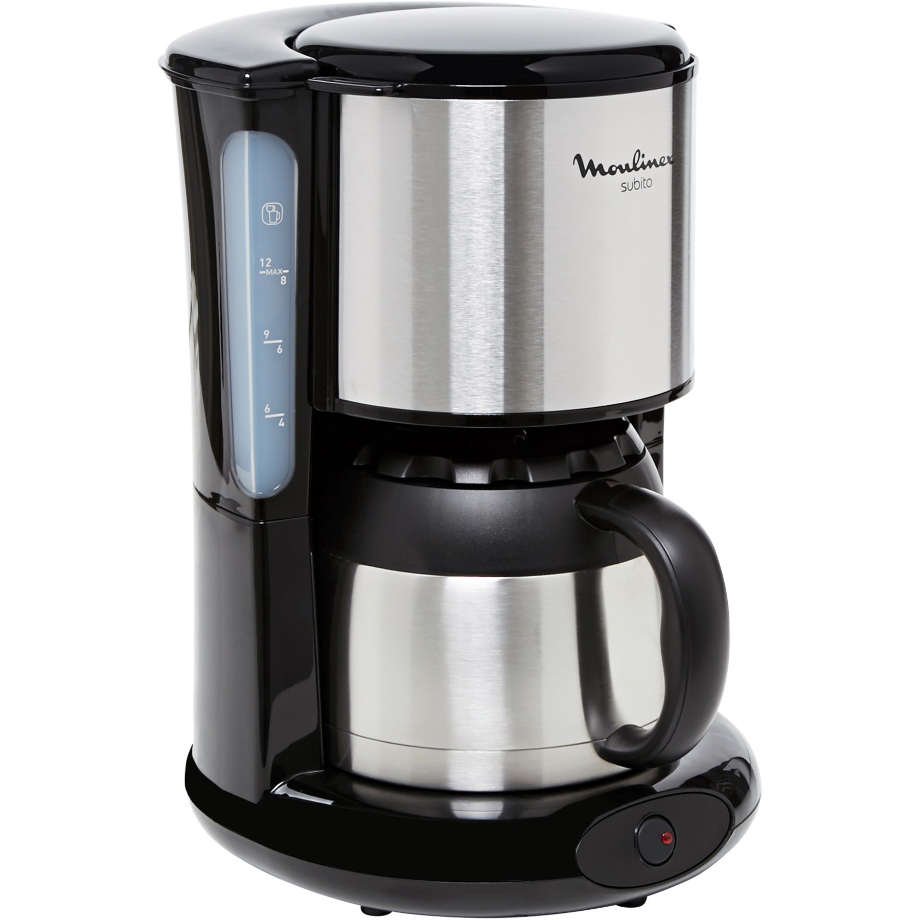 Cafetière isotherme MOULINEX FT360811 subito noir/inox