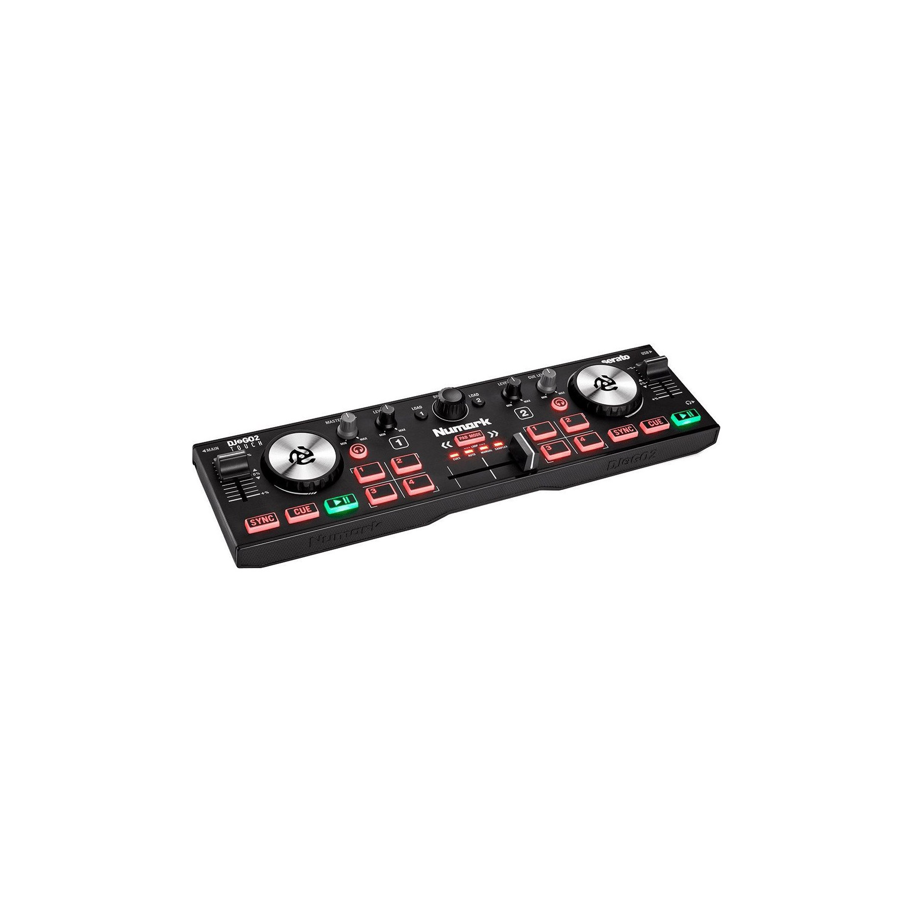 Contrôleur USB NUMARK DJ2GO2 Touch