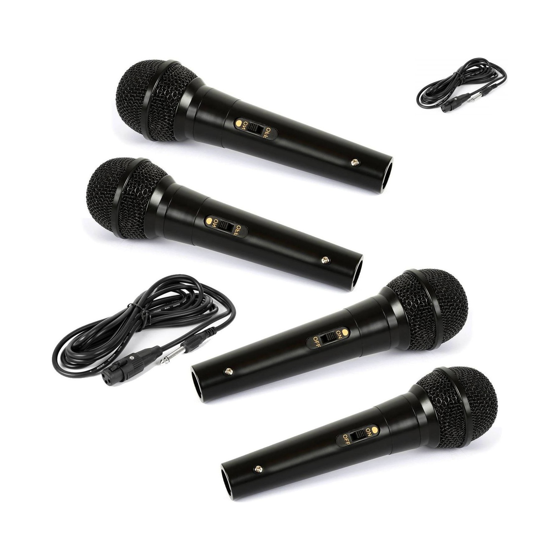Micro MR ENTERTAINER 4 Microphones Chant KARAOKE Conférence,