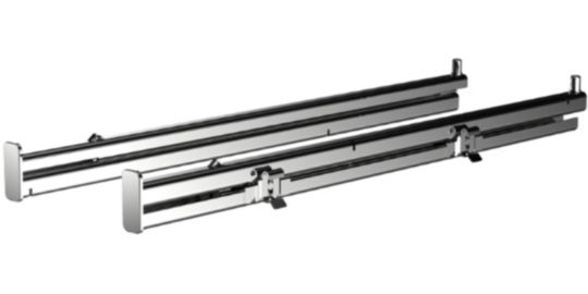 Rails CARE+PROTECT téléscopiques pour four TITANIUM