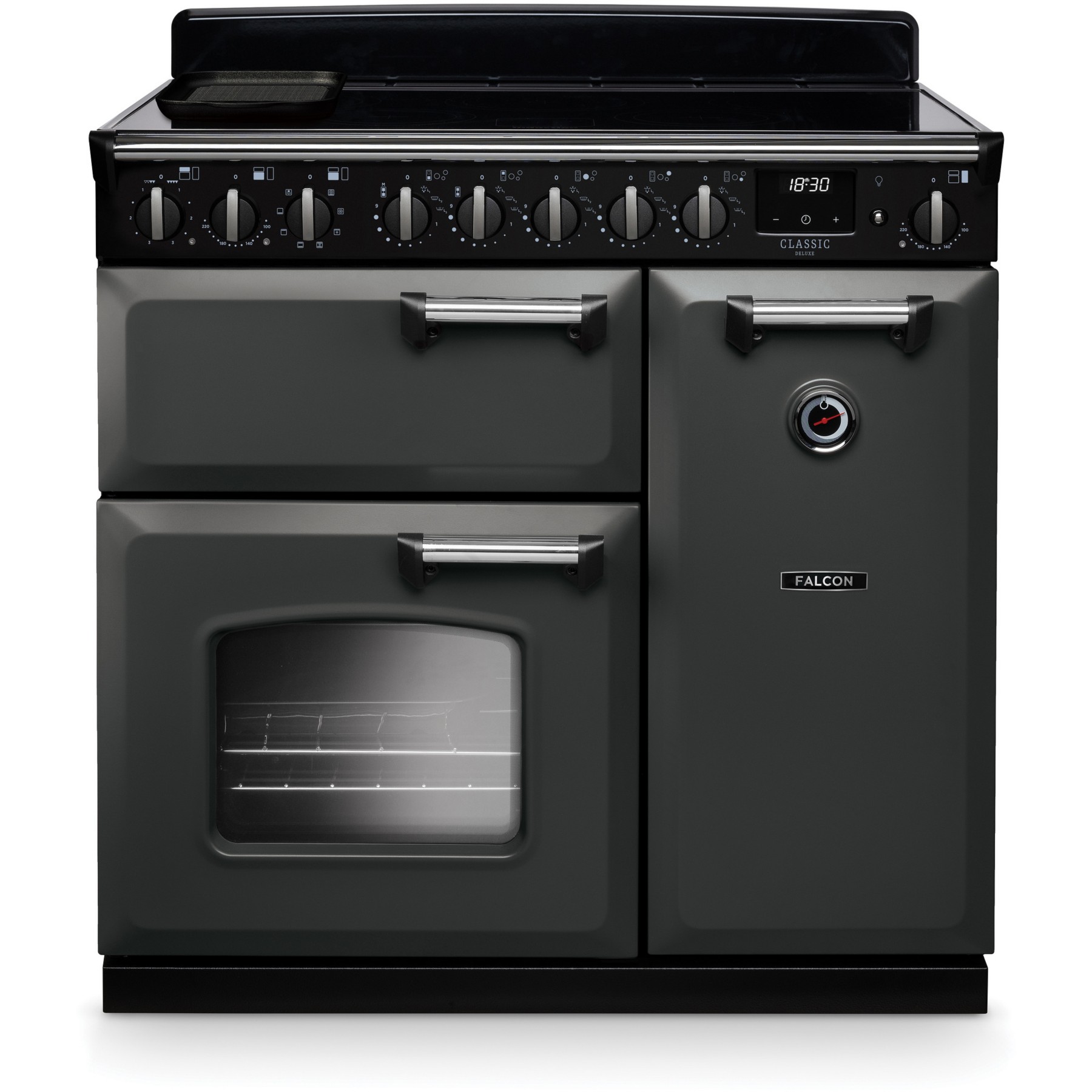 Piano de cuisson induction FALCON NGC TAB IND 90 CM ARDOISE CHROME