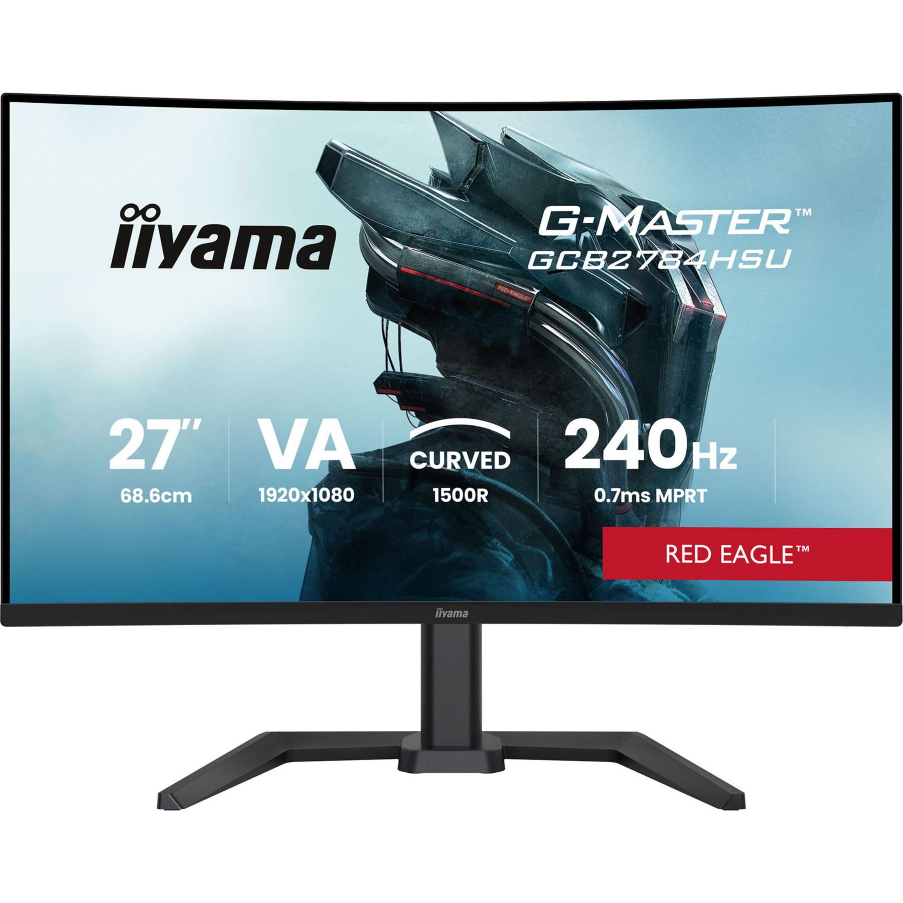 Ecran PC Gamer IIYAMA iiyama 27" LED - G-Master GCB2784HSU-B1
