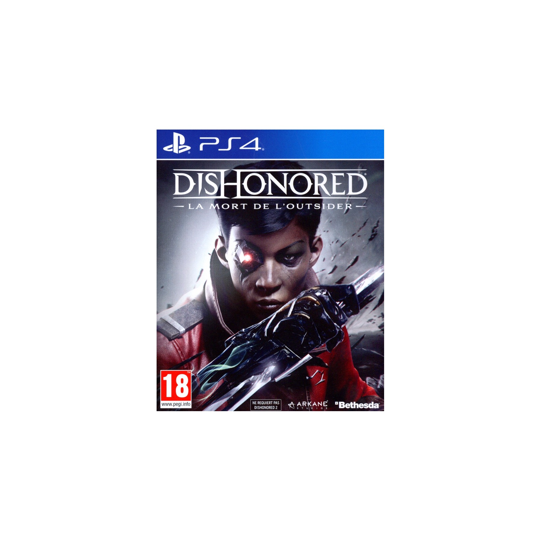 Jeu PS4 BETHESDA Dishonored 2 La Mort de l'Outsider