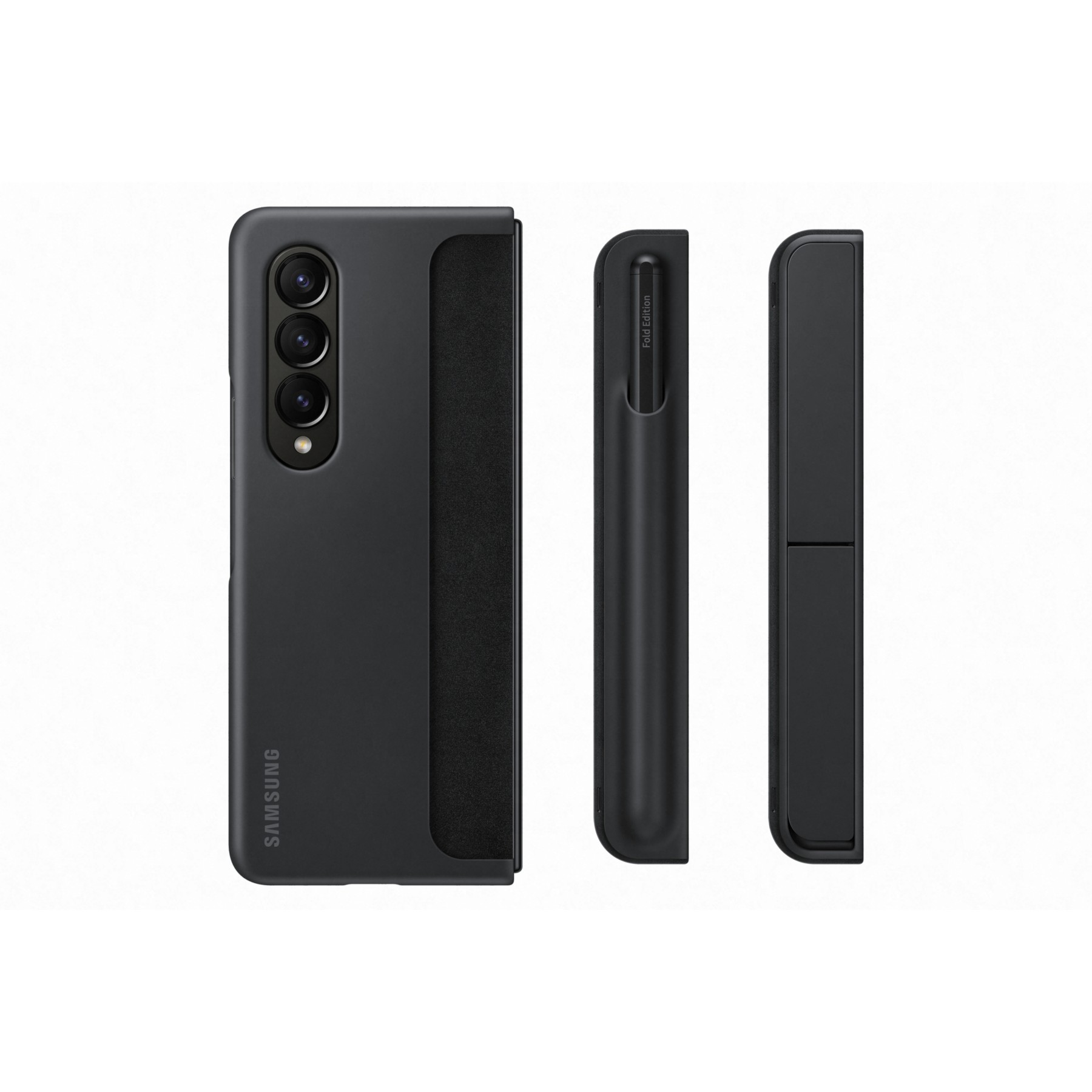 Coque SAMSUNG Z Fold 4 S pen intégré noir