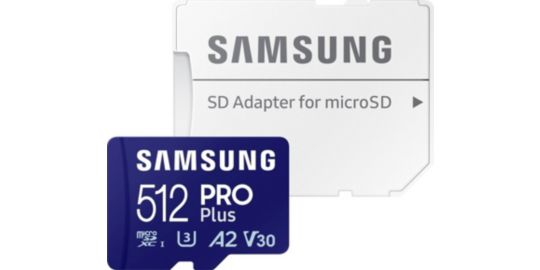 Carte Micro SD SAMSUNG 512 Go Pro Plus