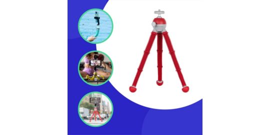 Trépied JOBY PodZilla Medium Kit Red