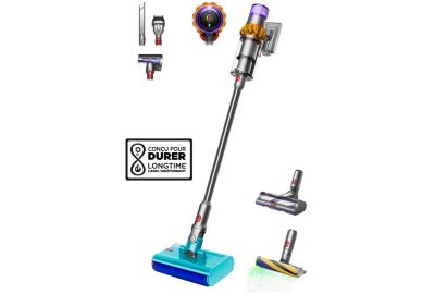 Aspirateur laveur Dyson V15s detect submarine