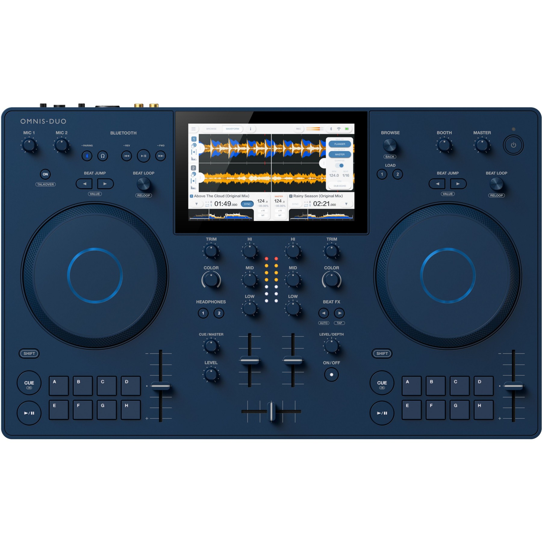 Contrôleur USB ALPHATHETA DJ Autonome Omnis Duo