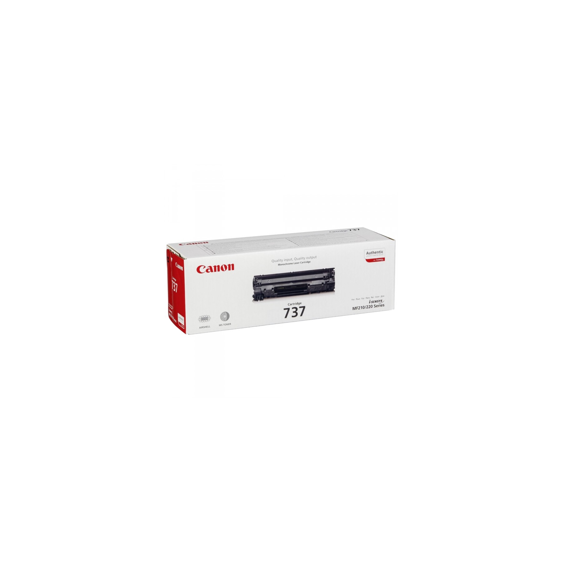 Toner CANON 737 Noir