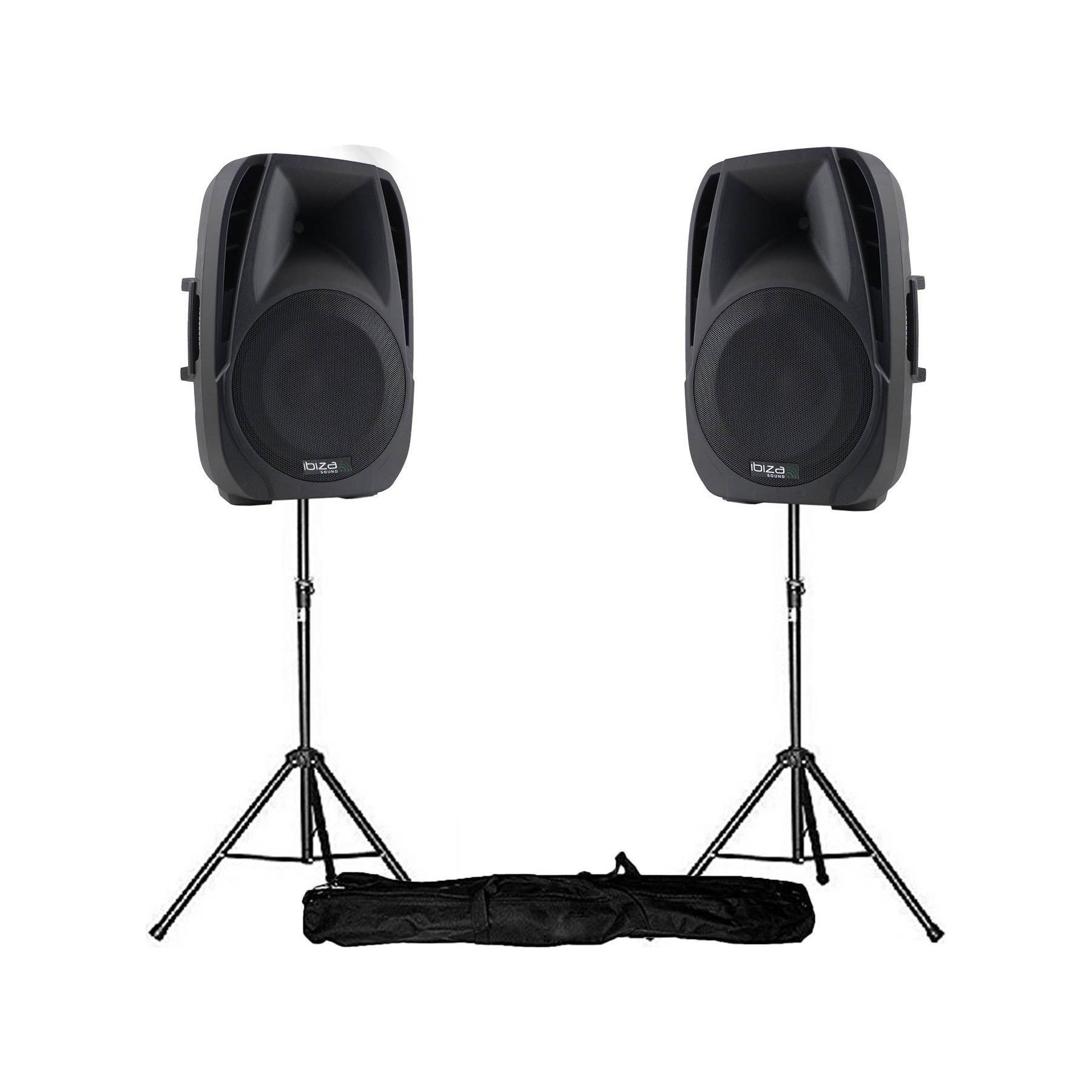 Enceinte sono IBIZA Enceintes actives10"/25CM 500W USB/SD/BT
