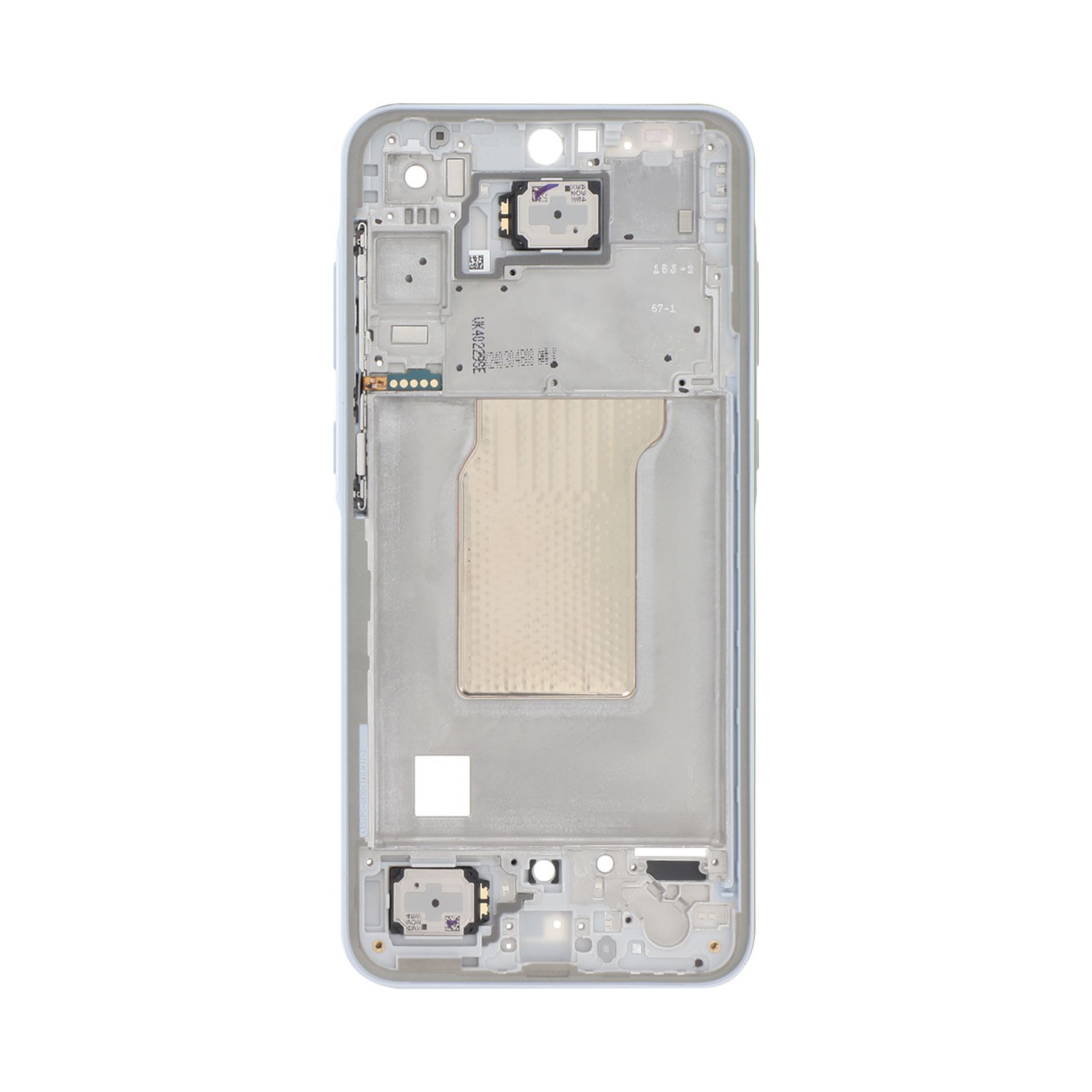 Pièce détachée SAMSUNG Châssis Central Samsung Galaxy A35 Bleu