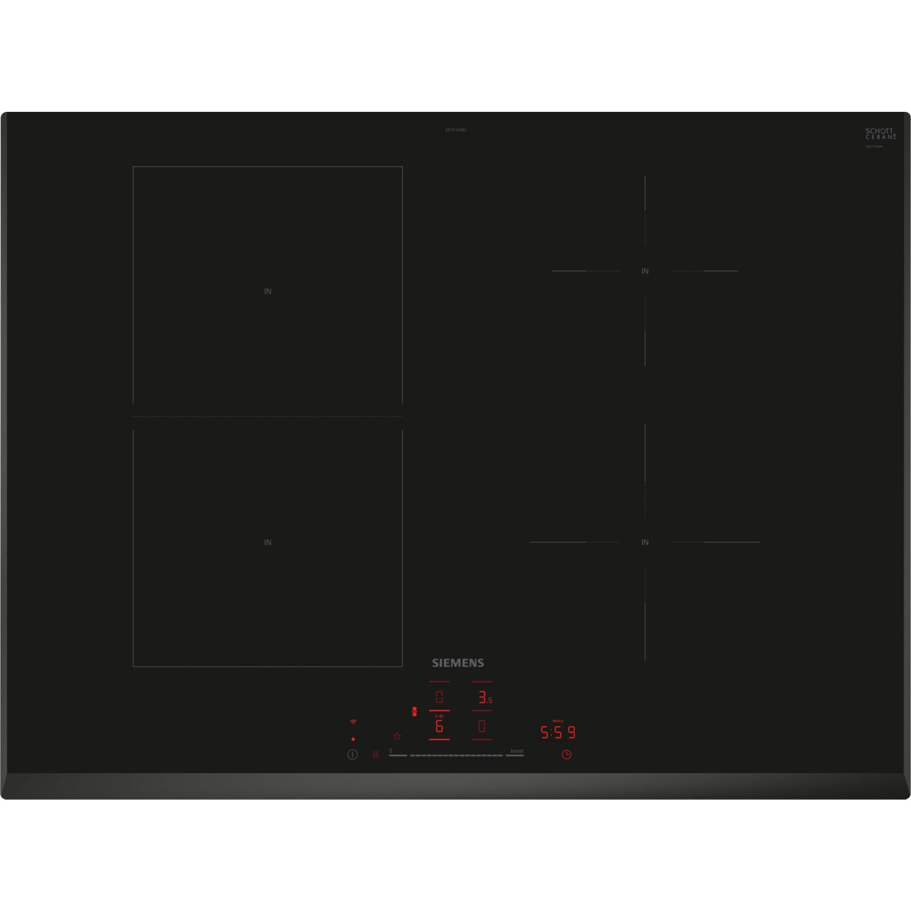 Plaque induction SIEMENS ED751HSB1E