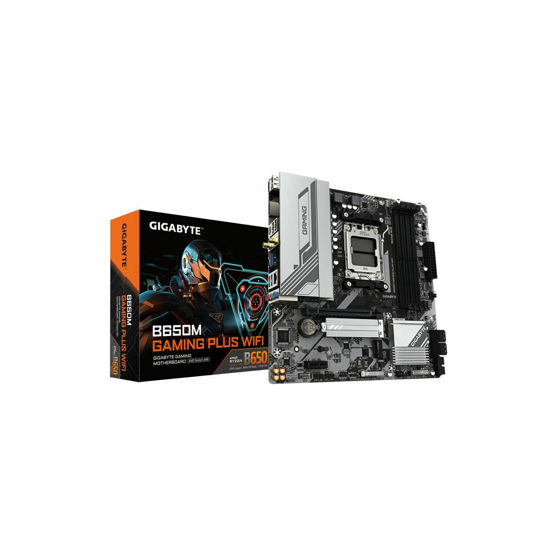 Hub USB C GIGABYTE B650M GAMING PLUS WF