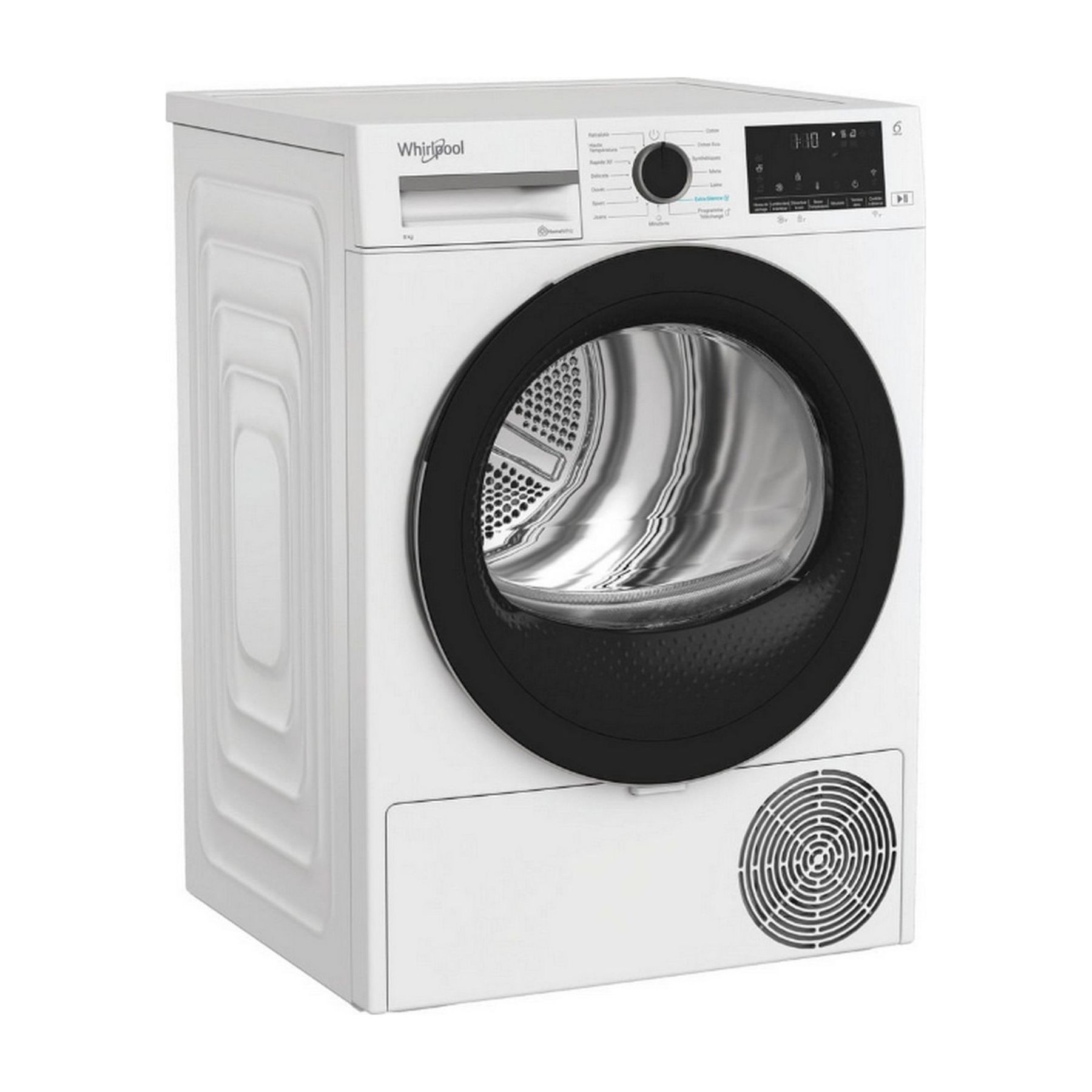Sèche linge pompe à chaleur WHIRLPOOL CWD84MWBSFR