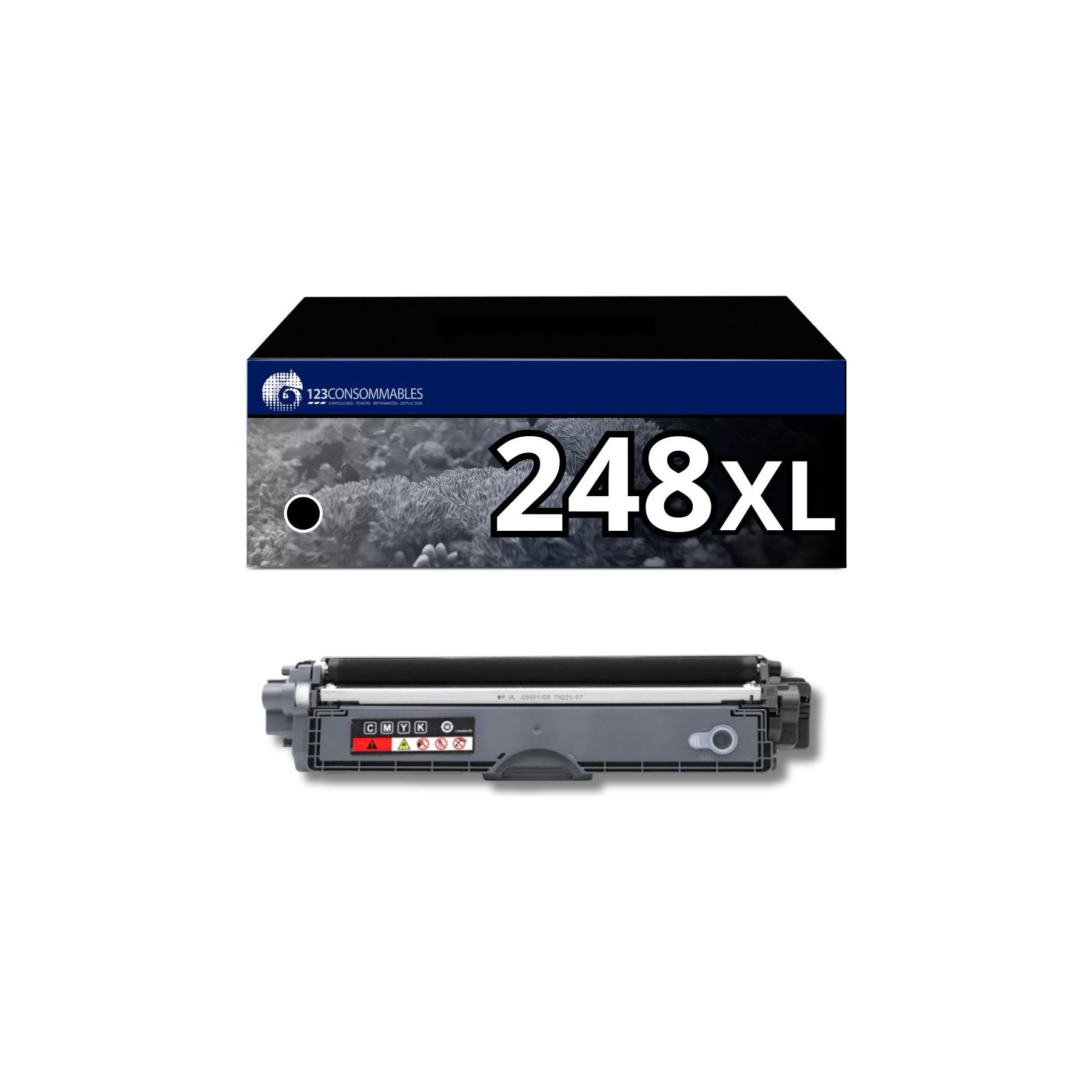 Toner 123CONSOMMABLES BROTHER TN248