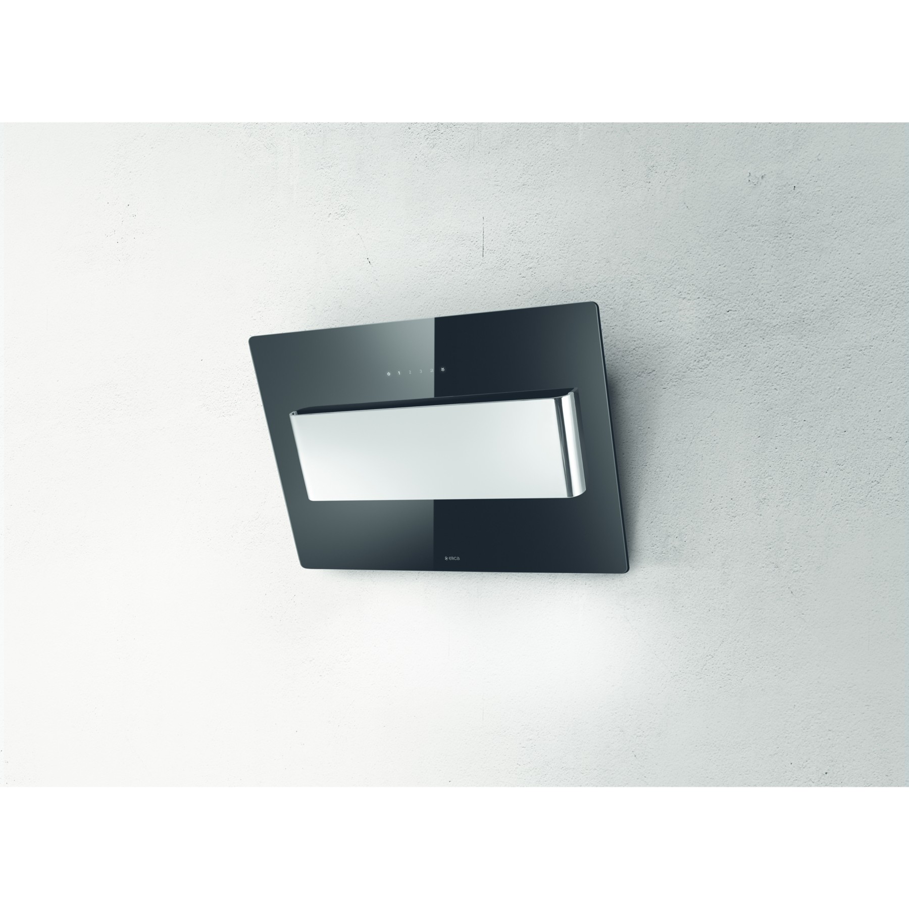 Hotte décorative murale inclinée ELICA BELT BL/F/80