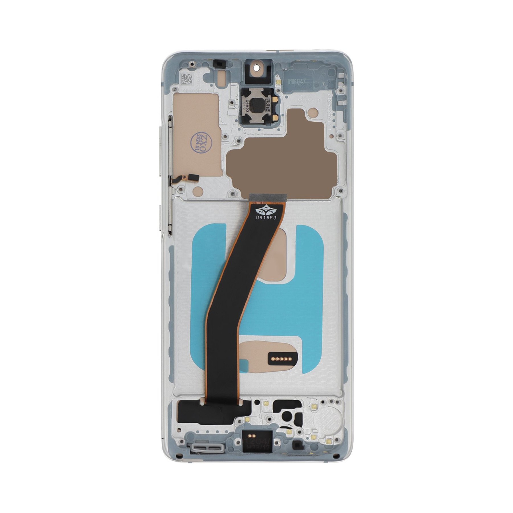 Pièce détachée AVIZAR Écran + Châssis Samsung Galaxy S20 Blanc