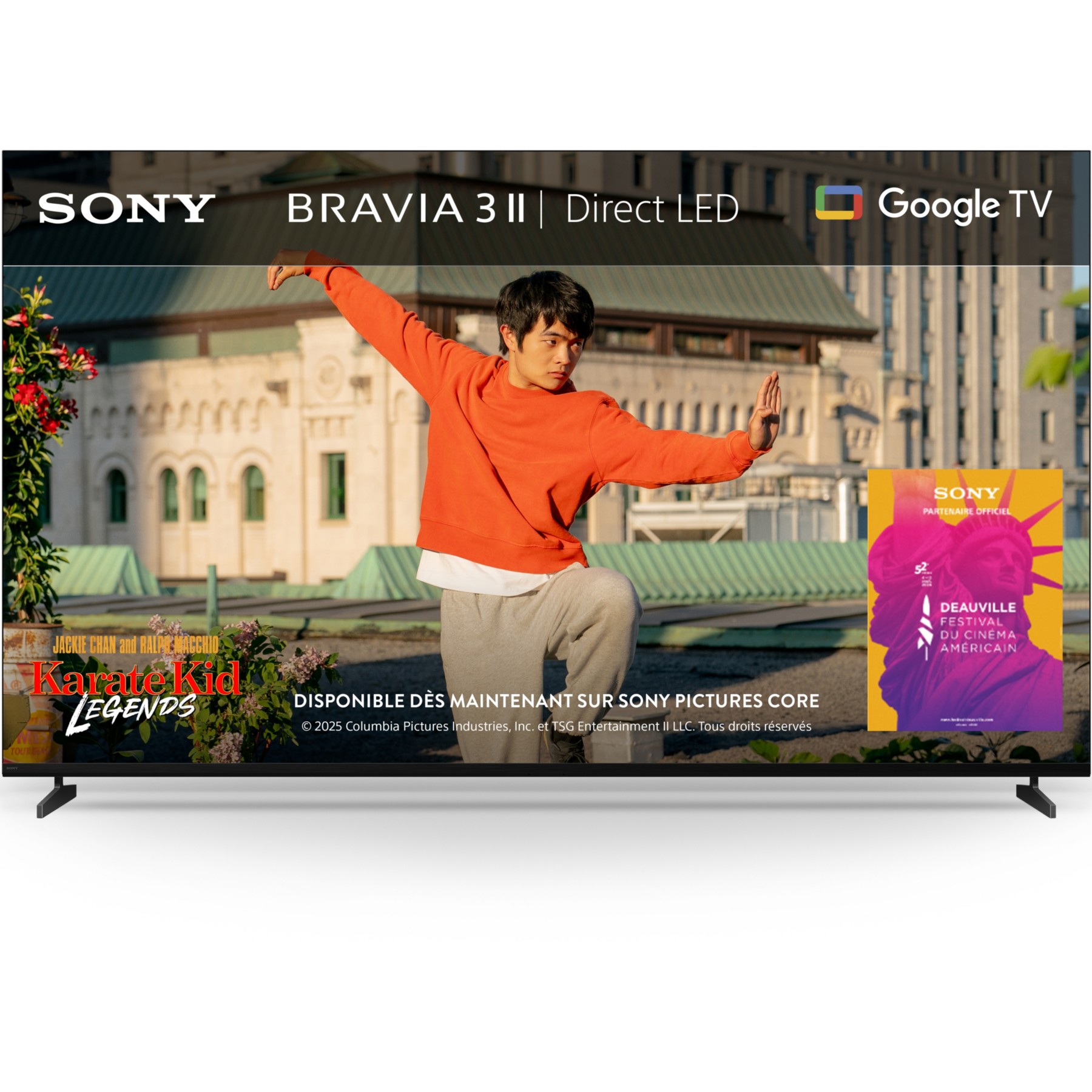 TV LED SONY 75 BRAVIA 3 II (2026) 75" (189 cm) 4K - 120Hz, Google TV, anti-reflet