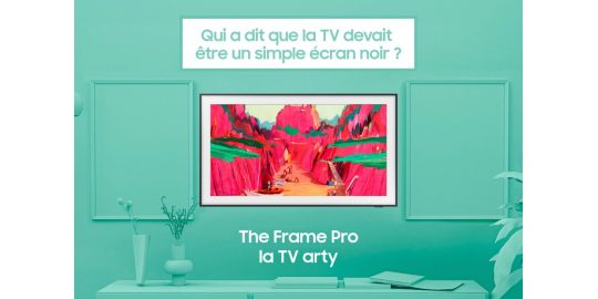TV QLED SAMSUNG The Frame Pro TQ85LS03FW 2025