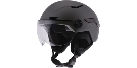 Casque TNB à LED feu de frein auto-taille L gris