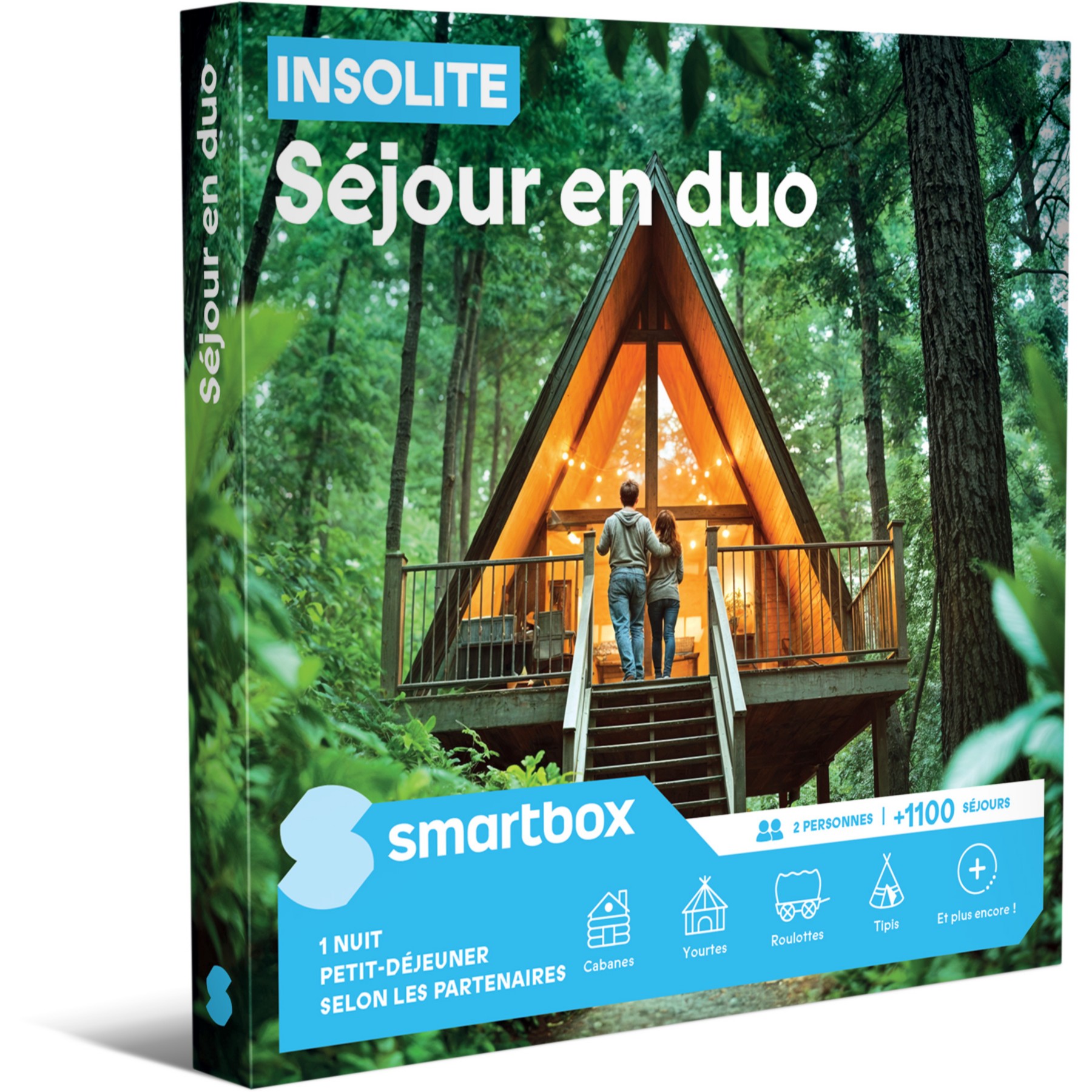 Coffret cadeau SMARTBOX Insolite - Séjour en duo