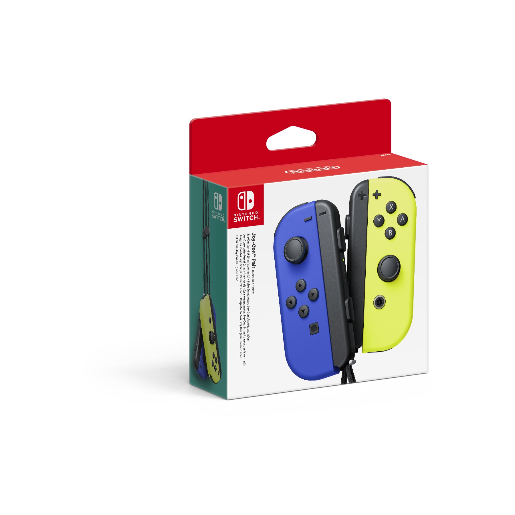 Manette NINTENDO Paire de Manettes Joy-Con Bleu/Jaune