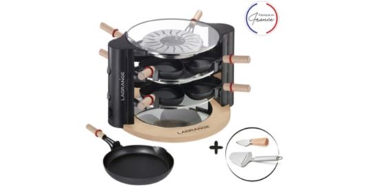 Raclette LAGRANGE evolution + accessoires à fromage