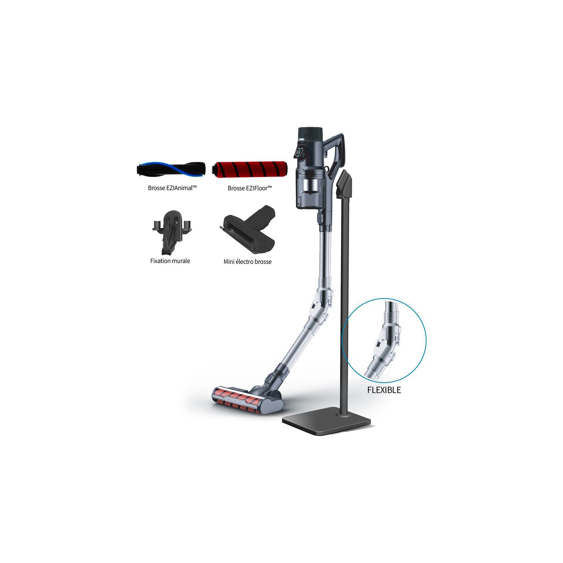 Aspirateur balai EZICLEAN Cycloboost R880 Animal