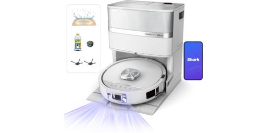Aspirateur robot SHARK PowerDetect UV Reveal Blanc RV3000XEEUWH