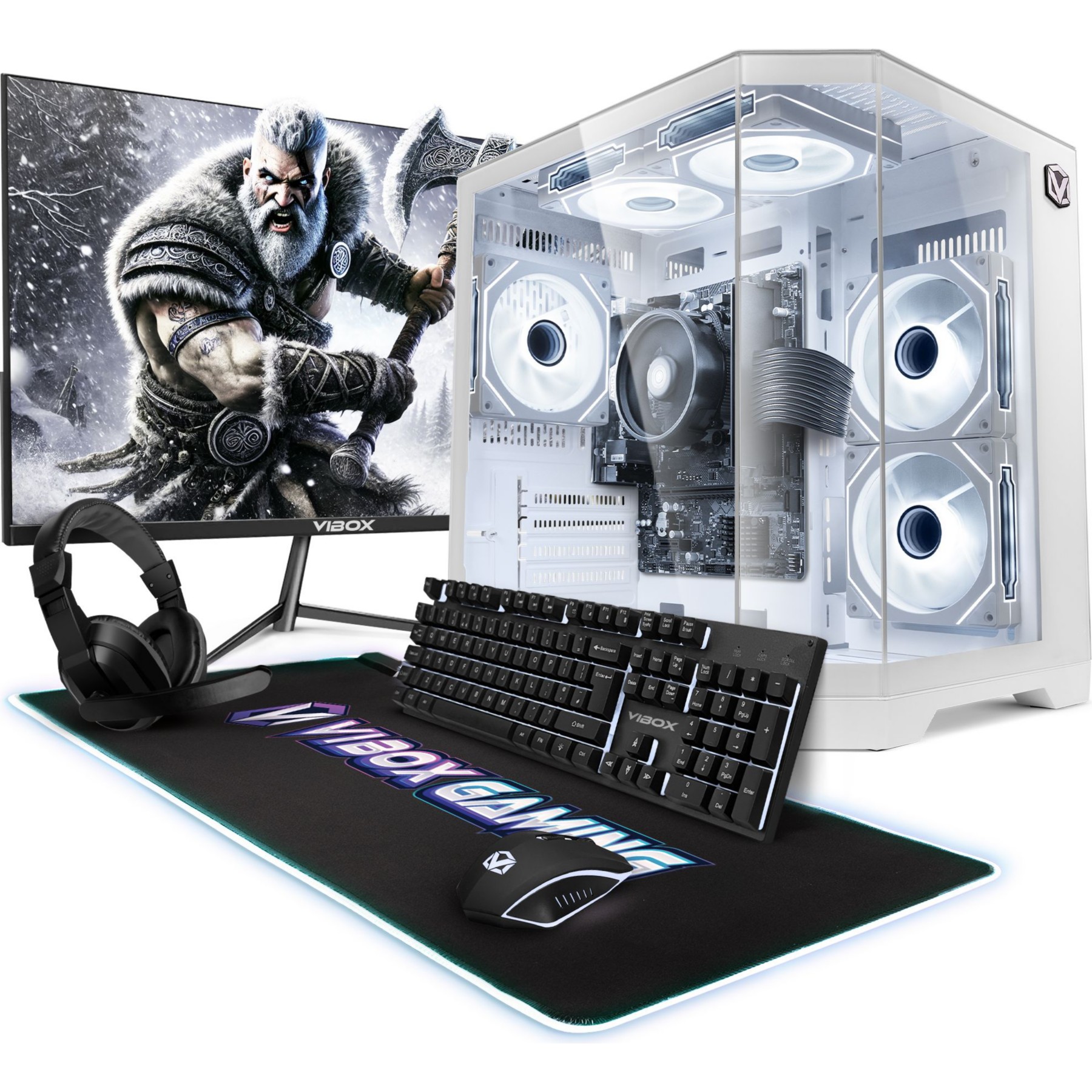 PC Gamer VIBOX 3200G • 16 Go • 500 Go SSD • Linux OS