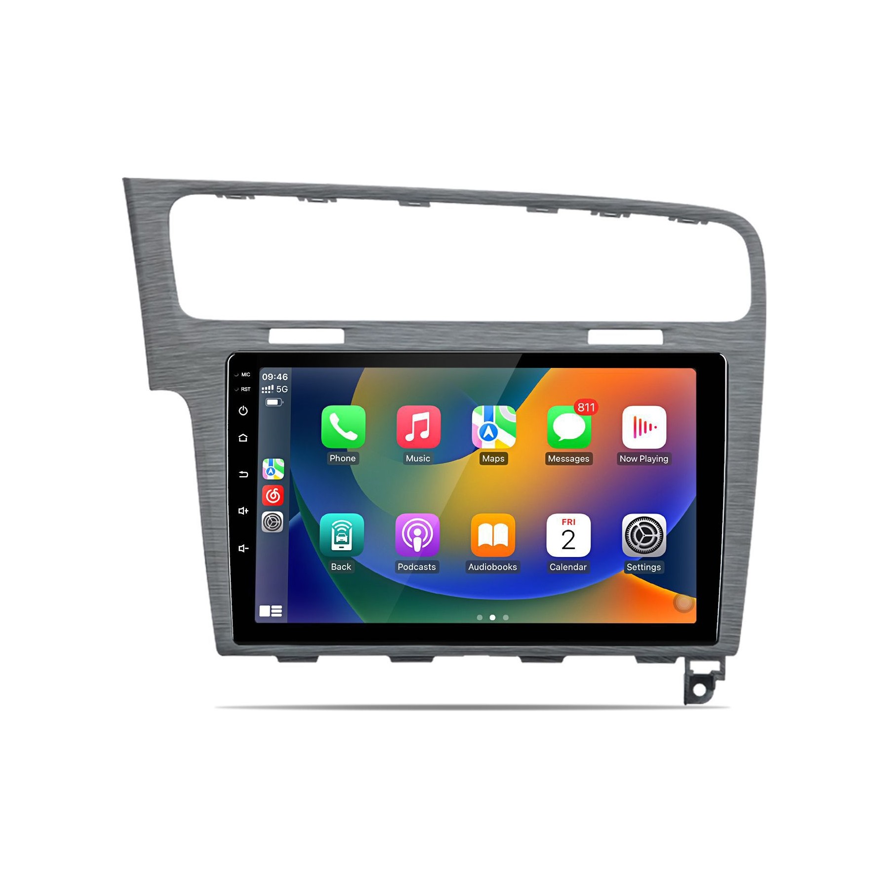 Autoradio connecté JUNSUN pour VW Golf VII MK7 13-17 128G Carplay