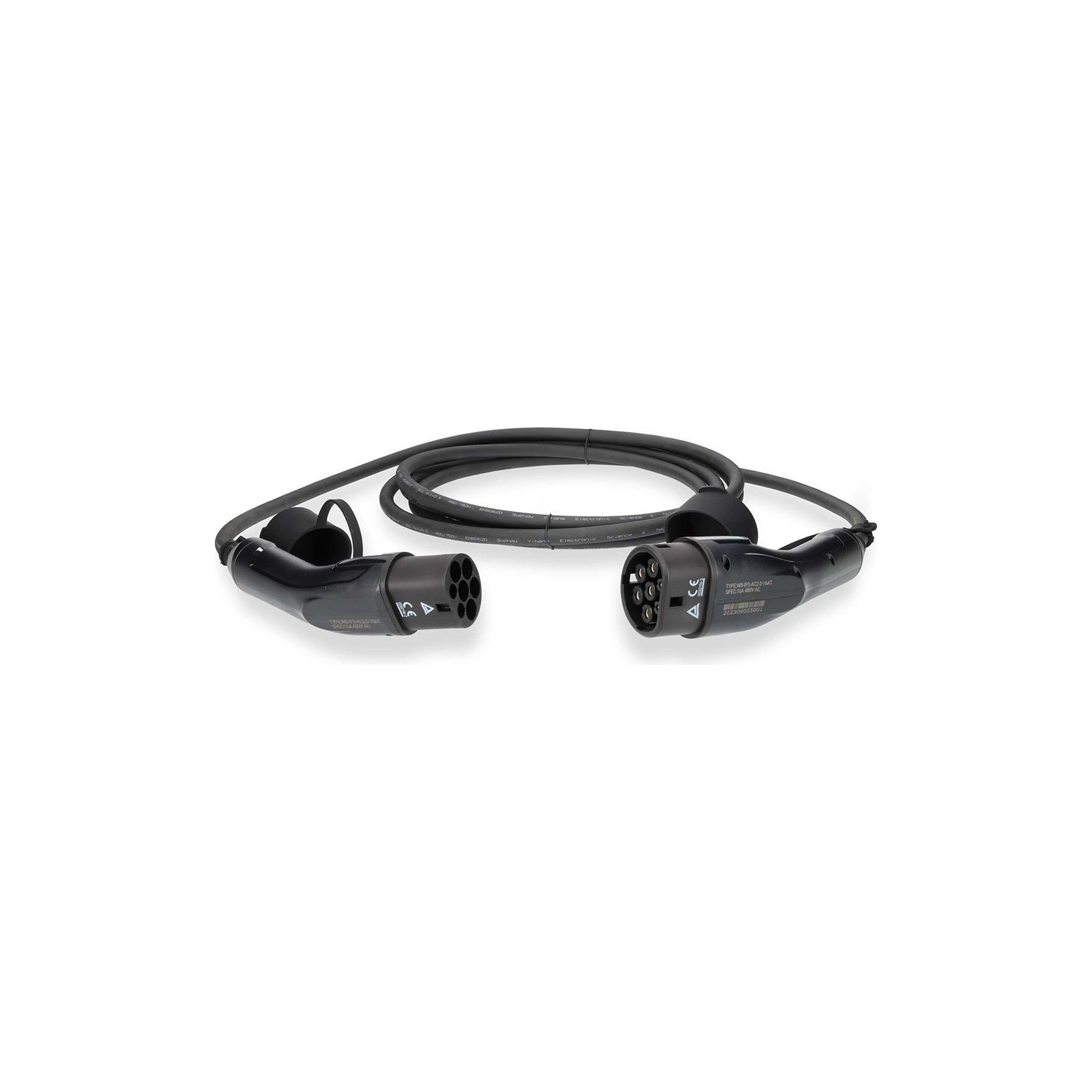 Accessoire borne de recharge NEDIS Câble recharge voiture type 2 11KW 5m