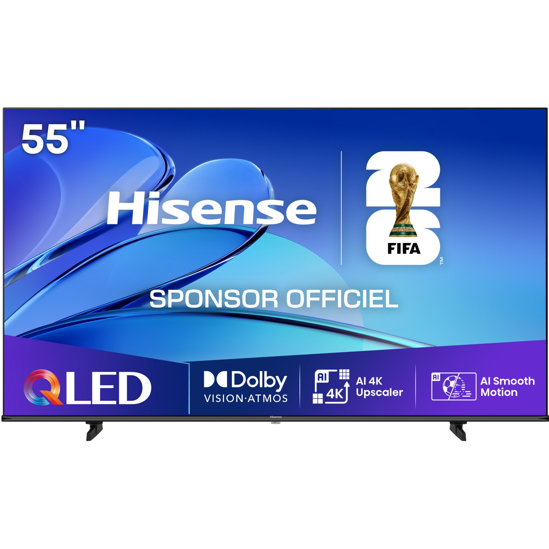 TV QLED HISENSE 55E7Q 2025 (139cm)
