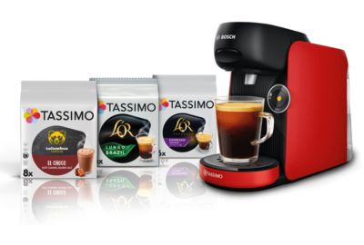 Tassimo BOSCH FINESSE TAS163E noir + 3 packs de T- Dis