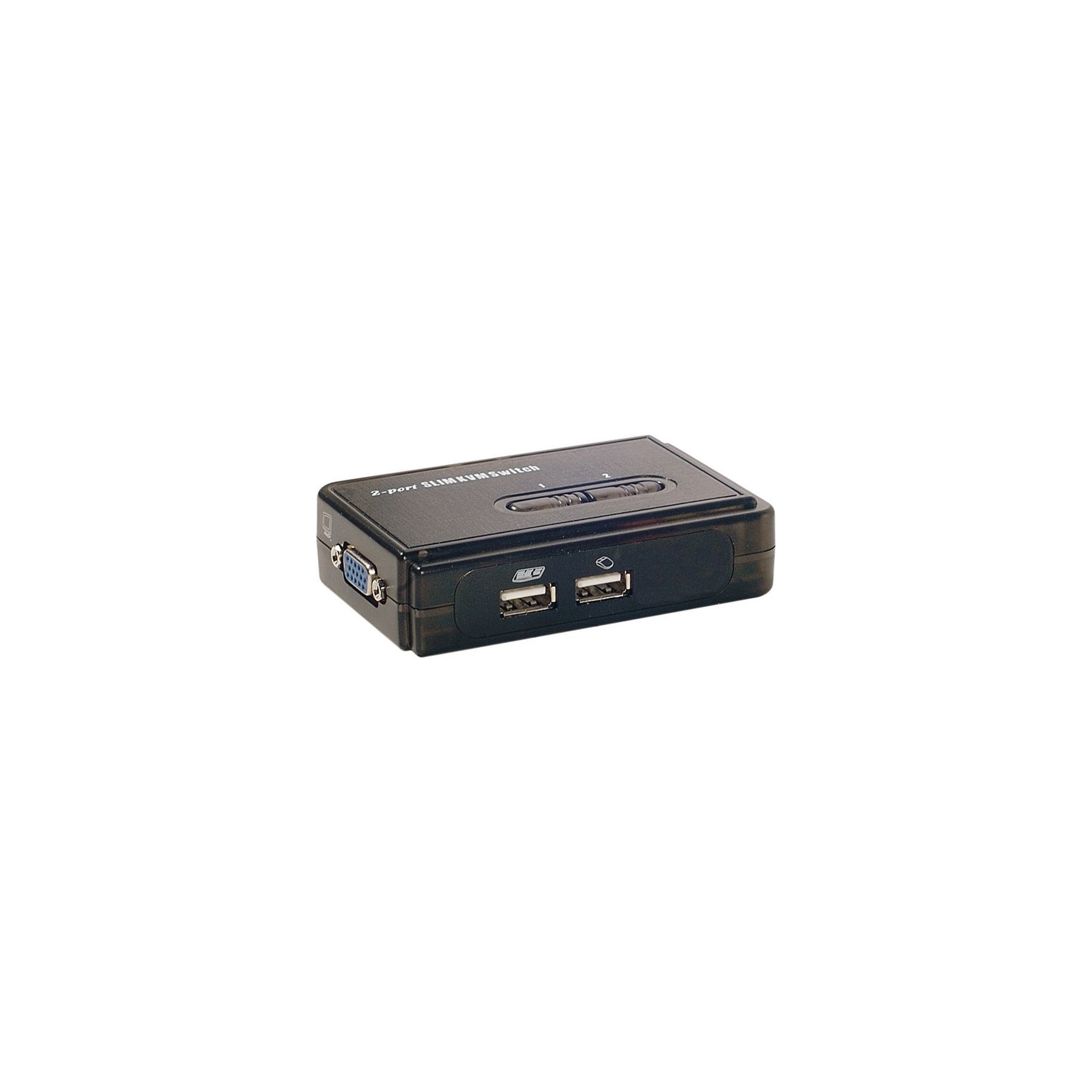 KOMELEC Commutateur KVM VGA 2 ordinateurs