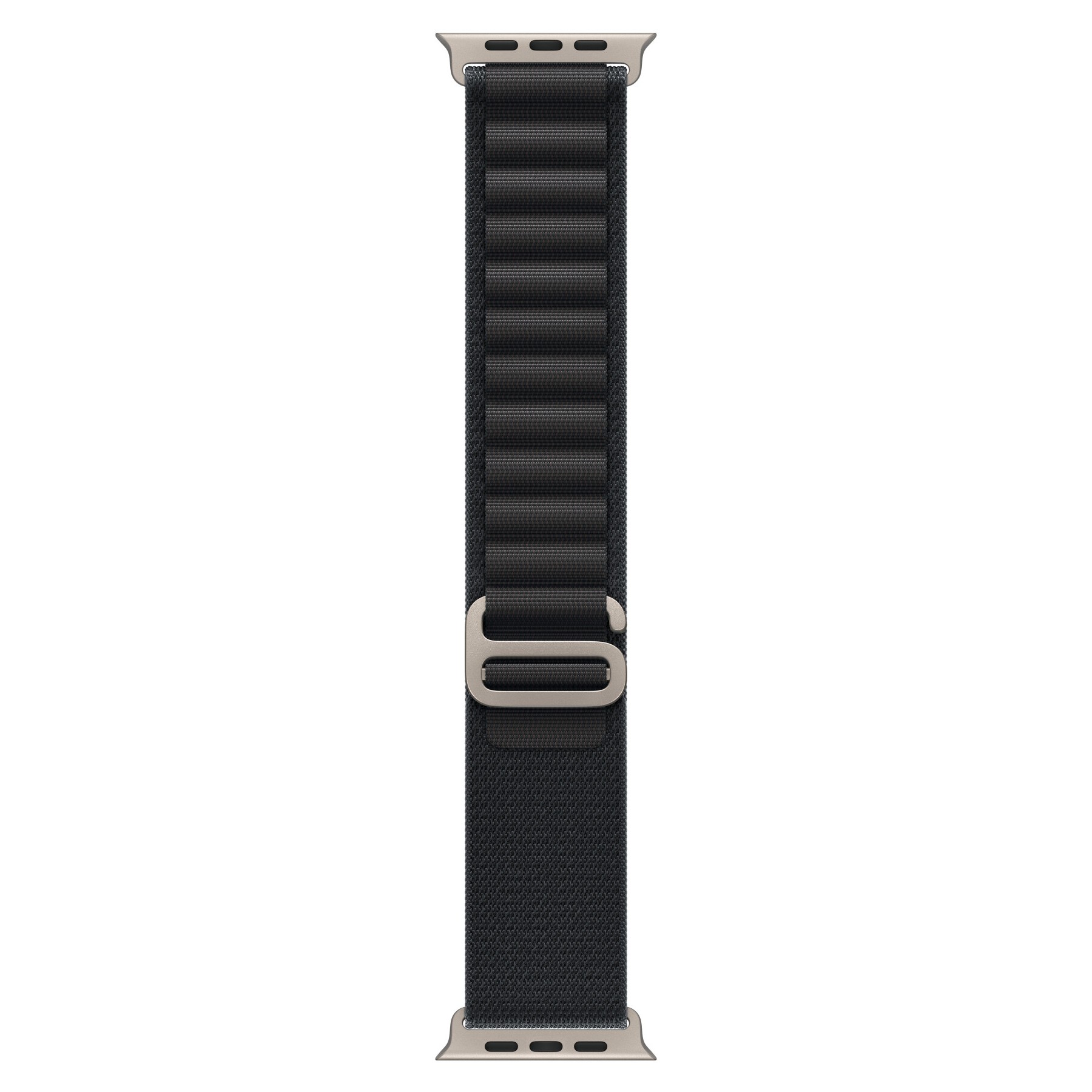 Bracelet APPLE 49 mm Medium Alpine noir naturel