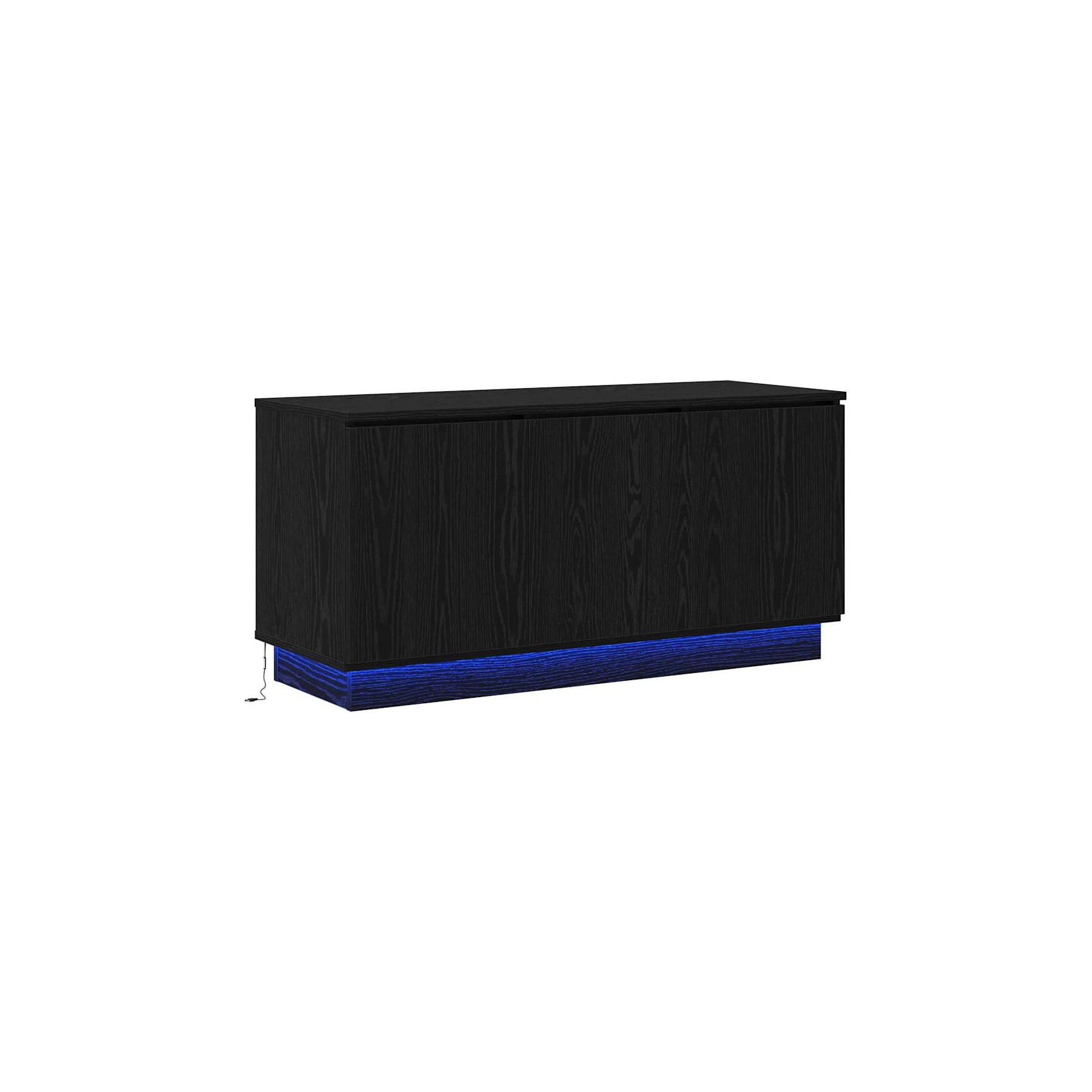 Meuble TV HELLOSHOP26 Meuble TV moderne avec éclairage LED ran