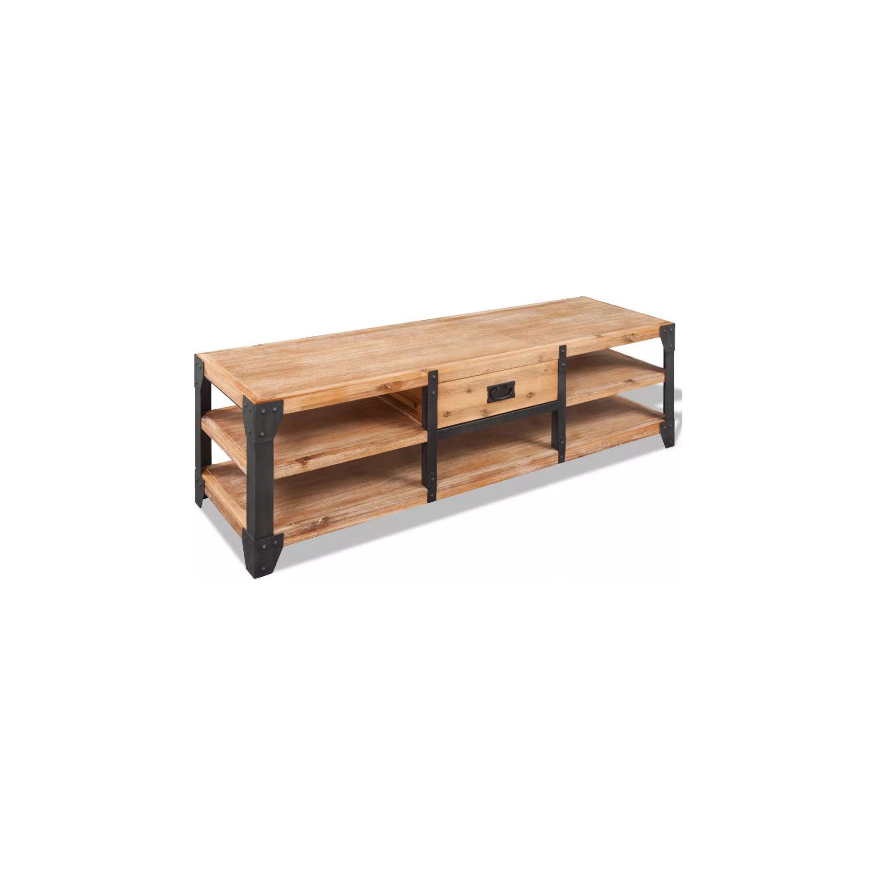 Meuble TV HELLOSHOP26 Meuble télé buffet tv télévision design