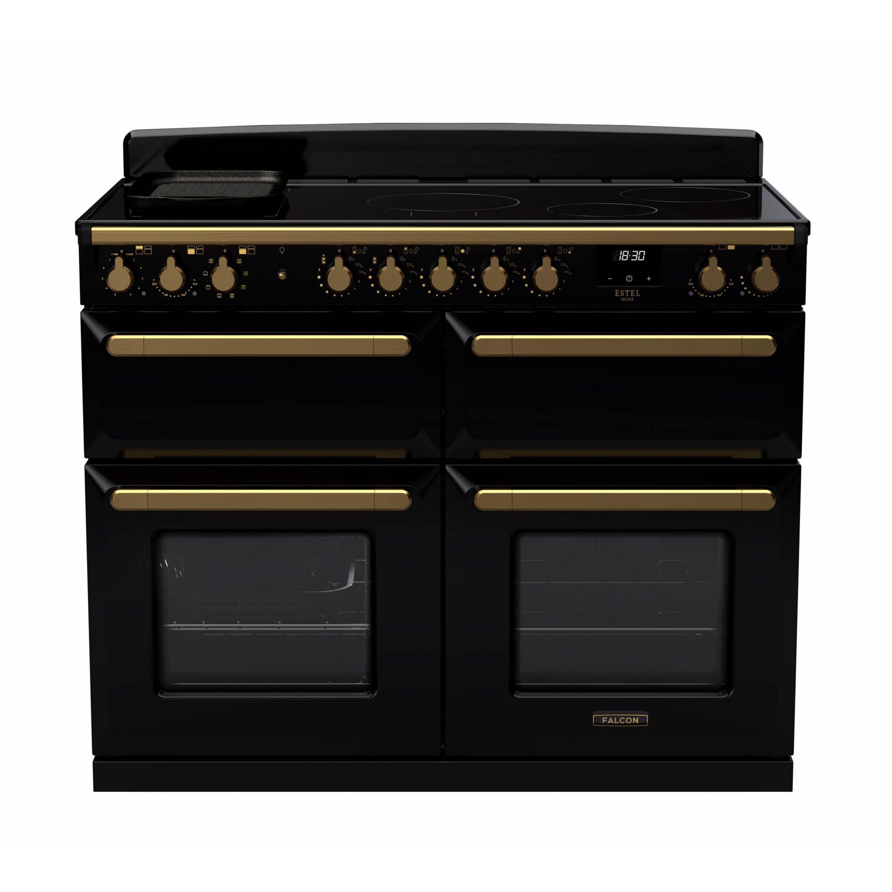 Piano de cuisson induction FALCON ESTEL DELUXE BCTAB IND 110 CM NOIR BRILL
