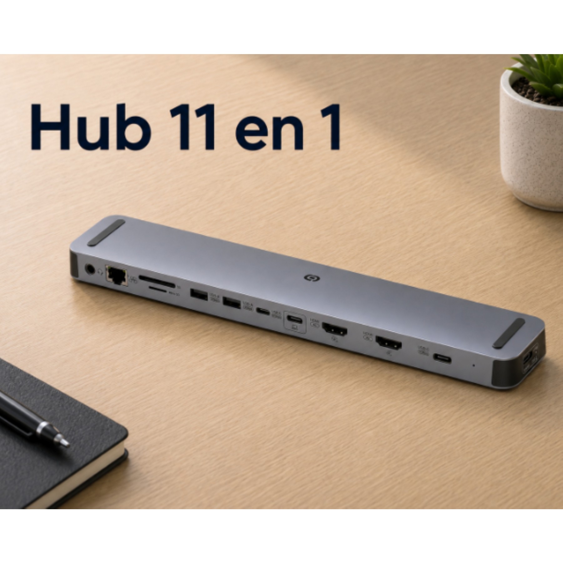 Hub ESSENTIELB 11 en 1 USB C 8k