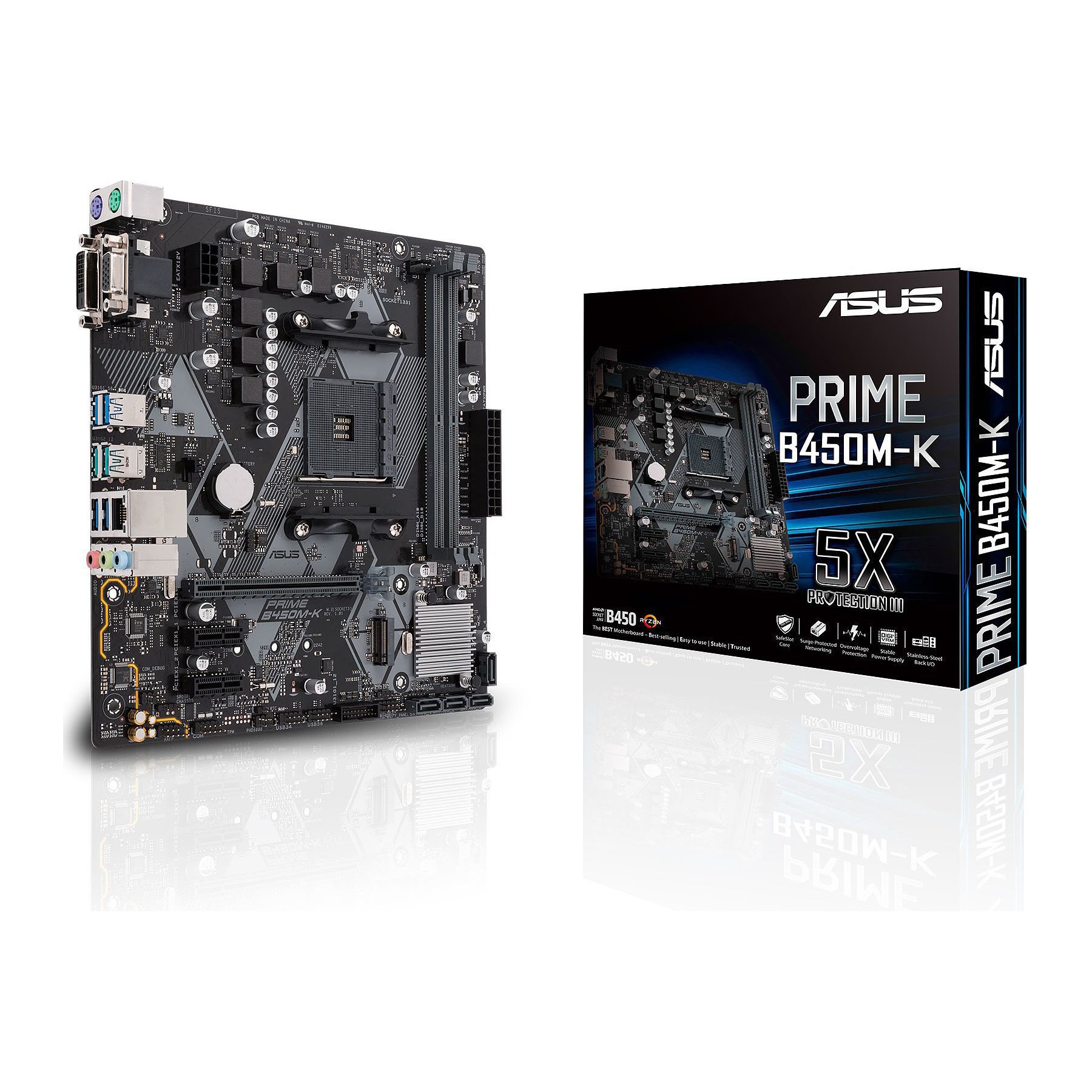 Carte mère ASUS PRIME B450M-K II