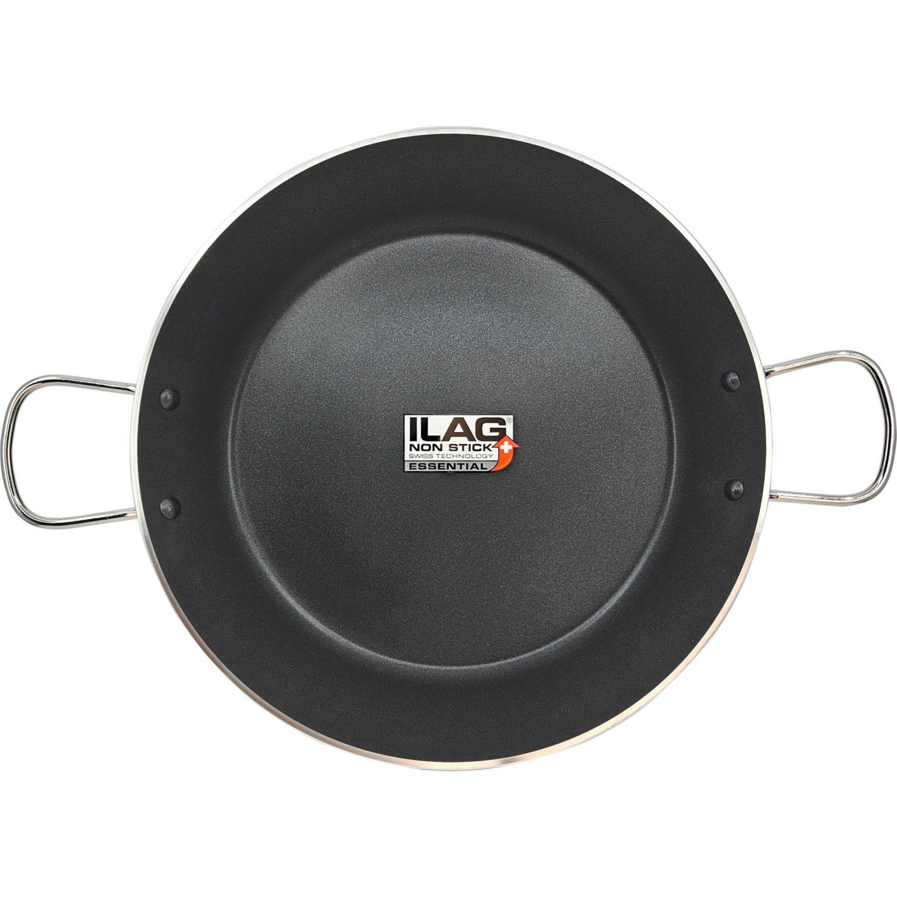 Poêle à paëlla BRIEBE Induction PP1149, 42cm 9-10 Portions