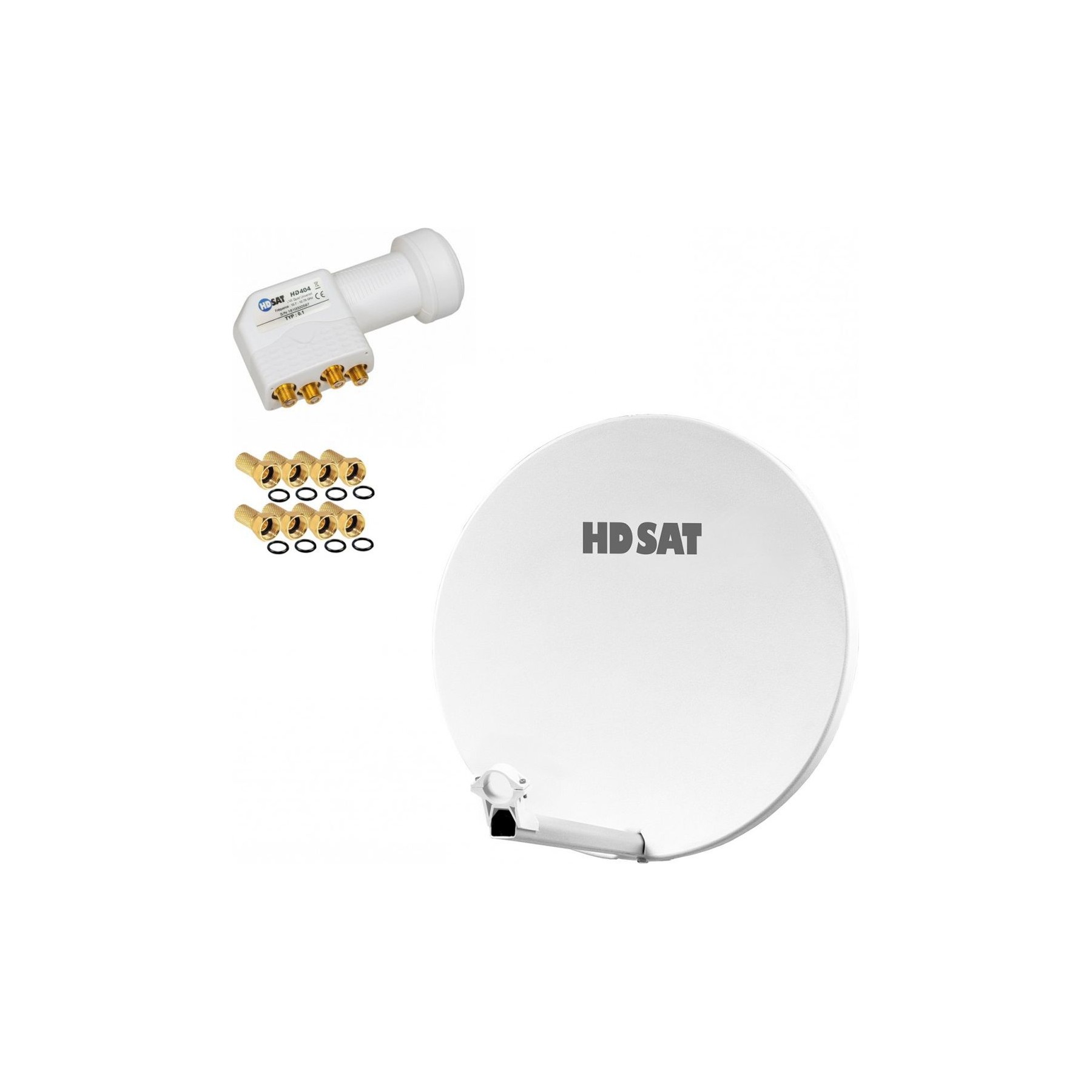 Antenne parabolique HDSAT Pack Hdsat Parabole Satellite Fibre Comp