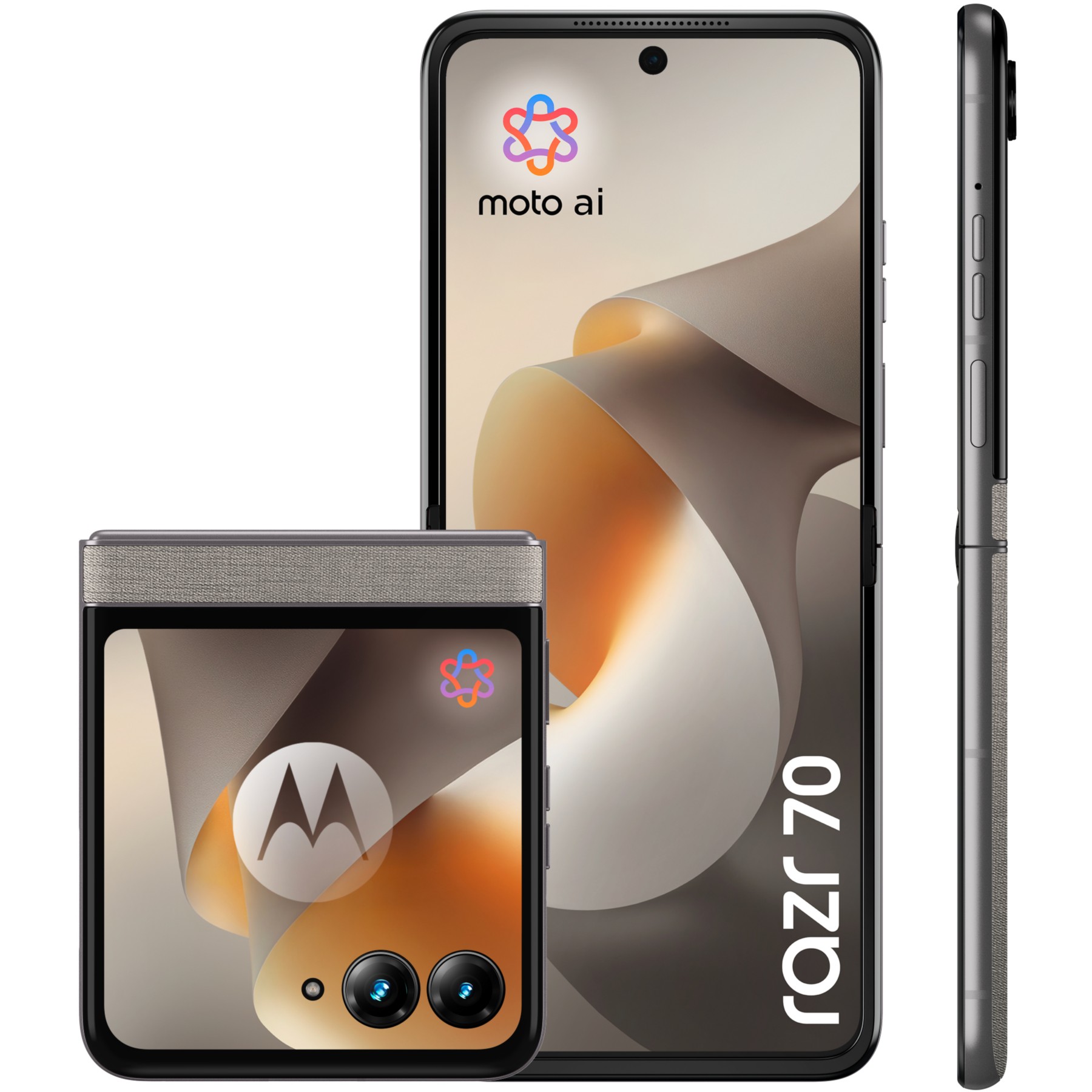 Smartphone MOTOROLA Razr 70 256Go Hematite