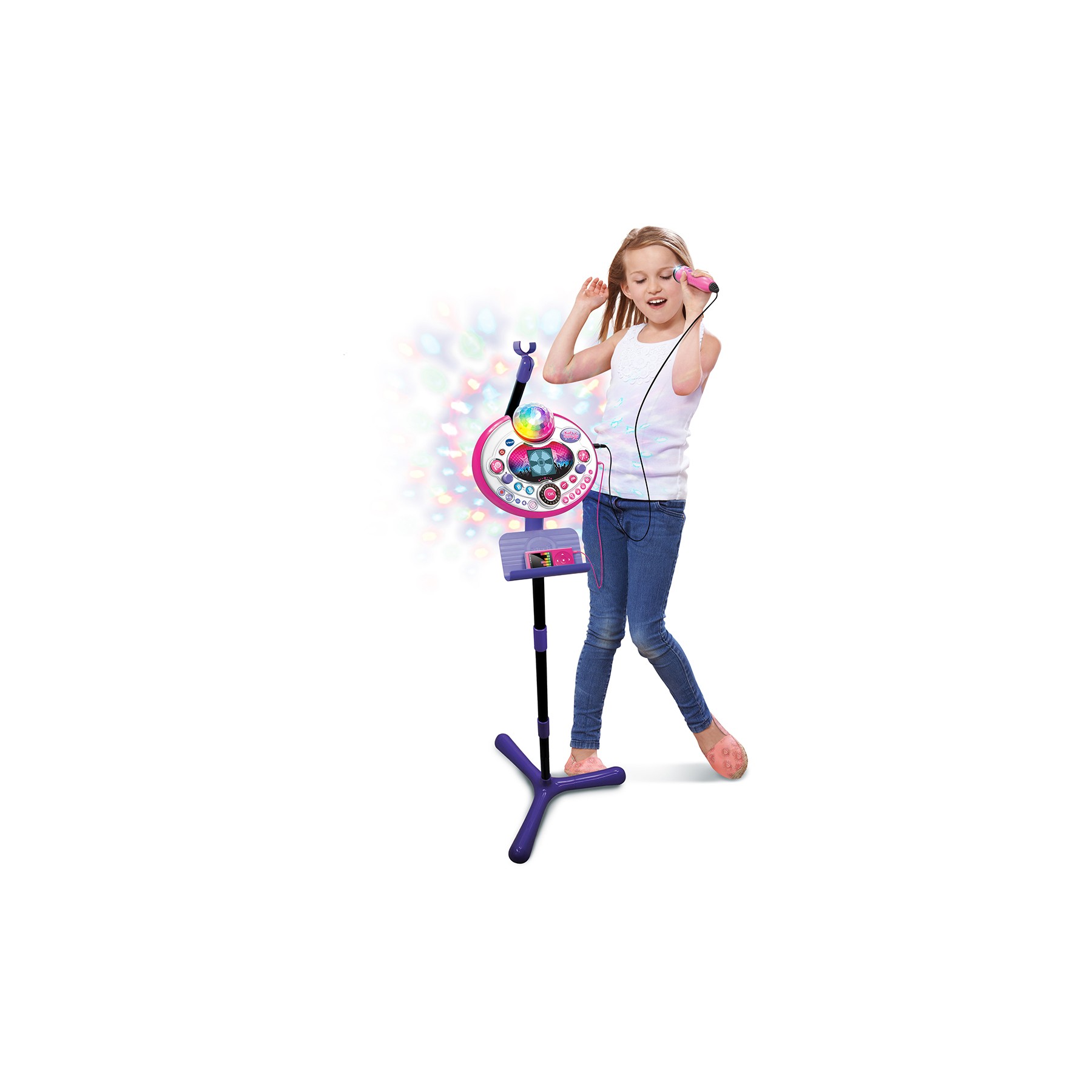 Musique connectée VTECH Kidi SuperStar LightShow rose