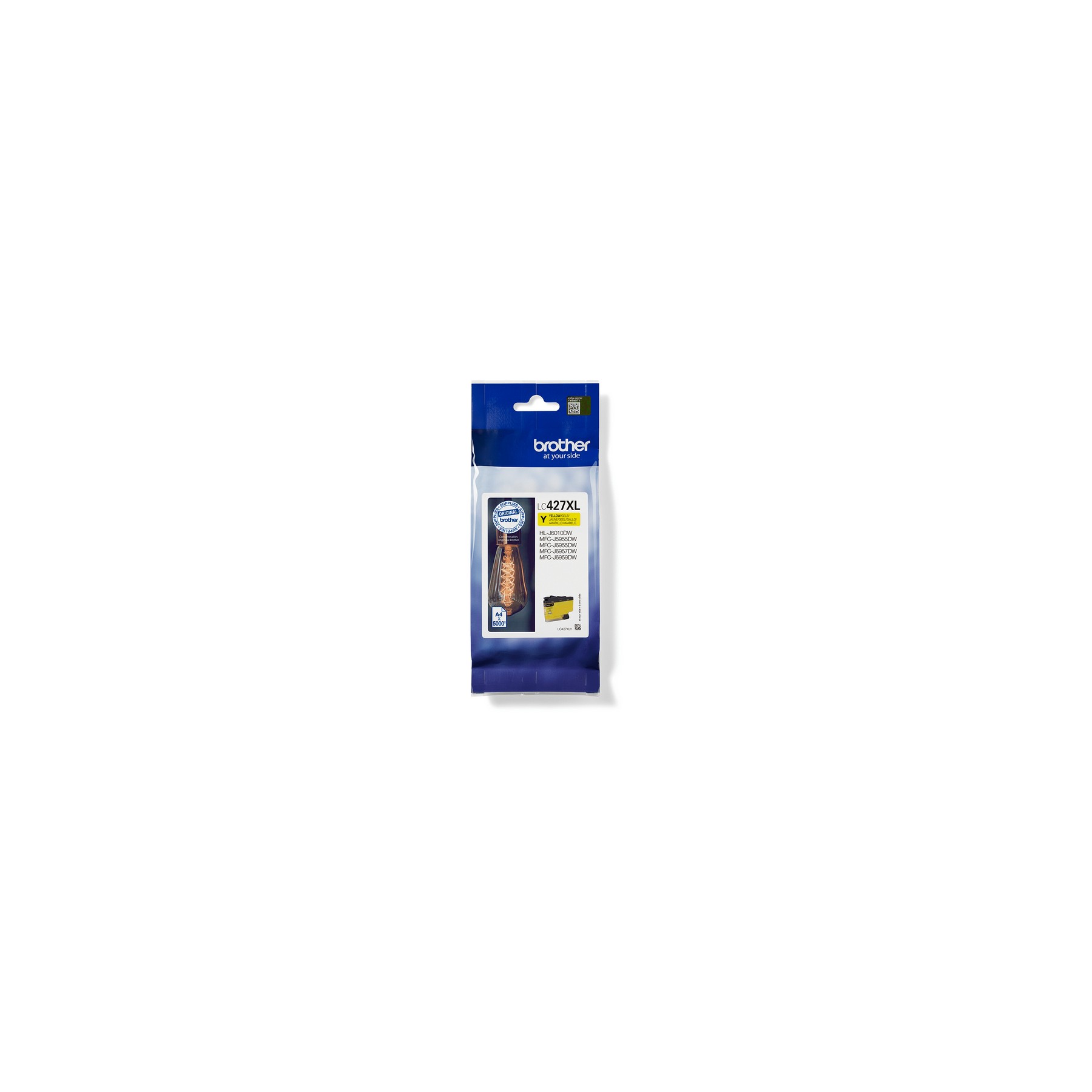 Cartouche d'encre BROTHER Originale LC427 XL Jaune (Yellow) Haute Capacité - LC427XLY
