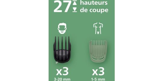 Tondeuse multi usages PHILIPS MG9531/15 Series 9000