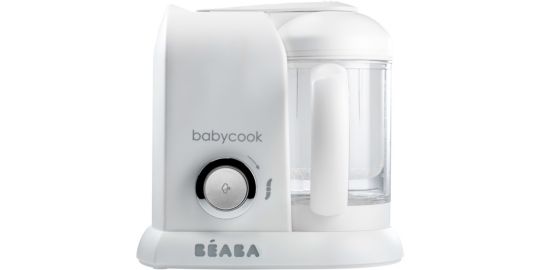 Mixeur Cuiseur Bébé BEABA Babycook solo white/silver